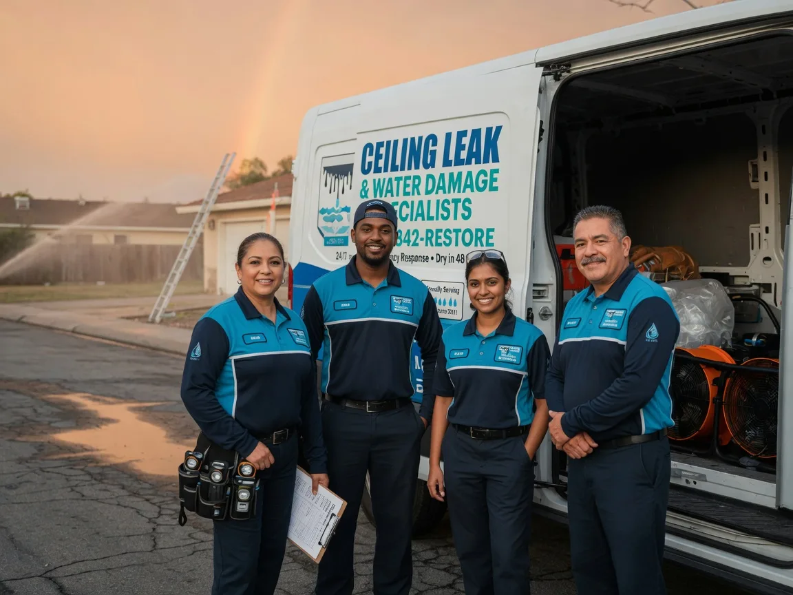 Ceiling Leak Cleanup company in Cass, WV