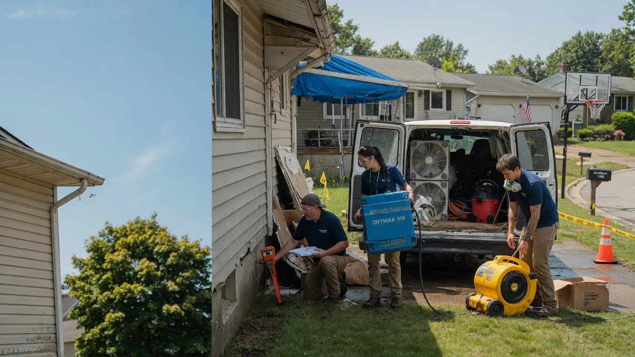 Ceiling Leak Cleanup in Cass, WV near me